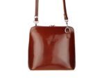 Clutch Tasche Unterarmtasche Abendtasche Umhängetasche aus echtem Wildleder | Damen Handtasche; 17,5 x 16,5 x 8,0 cm von scarlet bag