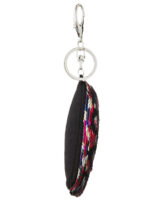 Taschenanhänger bzw. Schlüsselanhänger »Love« mit Besatz aus zweifarbigen Wende-Pailletten; ca. 16 x 3,5 cm von scarlet bijoux – Bild 2