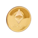 Münze »Ethereum«; massiver Stahl mit Edelmetallauflage (z.B. 24-Karat Gold, Silber, Kupfer); Sammlerstück mit Schutzhülle; Crypto Currency zum Anfassen von scarlet gifts – Bild 2
