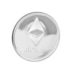 Münze »Ethereum«; massiver Stahl mit Edelmetallauflage (z.B. 24-Karat Gold, Silber, Kupfer); Sammlerstück mit Schutzhülle; Crypto Currency zum Anfassen von scarlet gifts – Bild 9