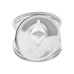 Münze »Ethereum«; massiver Stahl mit Edelmetallauflage (z.B. 24-Karat Gold, Silber, Kupfer); Sammlerstück mit Schutzhülle; Crypto Currency zum Anfassen von scarlet gifts – Bild 11