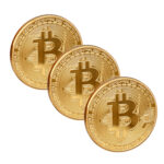 Münze »Bitcoin Extra Heavy« aus schwerem Messing; massiv mit Edelmetallauflage (z.B. 24-Karat Gold, Silber, Kupfer); Sammlerstück mit Schutzhülle; Crypto Currency zum Anfassen von scarlet gifts – Bild 10