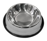 Hundenapf »Bowl« mit Rutschsicherung; Edelstahl mit Gummirand; für Wasser oder Futter; in diversen Größen; einzeln oder Paar von scarlet pet – Bild 2