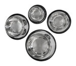 Hundenapf »Bowl« mit Rutschsicherung; Edelstahl mit Gummirand; für Wasser oder Futter; in diversen Größen; einzeln oder Paar von scarlet pet – Bild 6