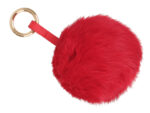 Taschenanhänger bzw. Schlüsselanhänger »Bommel« aus echtem Fell; ca.15 x 10 cm; süßer flauschiger Puschel von scarlet bijoux – Bild 4