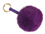 Taschenanhänger bzw. Schlüsselanhänger »Bommel« aus echtem Fell; ca.15 x 10 cm; süßer flauschiger Puschel von scarlet bijoux – Bild 5