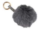 Taschenanhänger bzw. Schlüsselanhänger »Bommel« aus echtem Fell; ca.15 x 10 cm; süßer flauschiger Puschel von scarlet bijoux – Bild 9