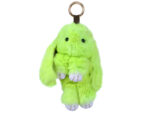 Taschenanhänger bzw. Schlüsselanhänger »Hase« aus echtem Fell; ca. 22 x 13 cm; für Freunde von Kaninchen oder Hasen von scarlet bijoux – Bild 18