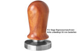 Tamper »Perfetto«, auf 35 lbs Anpressdruck kalibirierter Espresso-Stempel, ergonomischer Griff, Zubehör für Siebträger von scarlet espresso – Bild 24