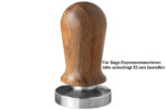 Tamper »Perfetto«, auf 35 lbs Anpressdruck kalibirierter Espresso-Stempel, ergonomischer Griff, Zubehör für Siebträger von scarlet espresso – Bild 39