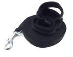 Hundeleine »Rocky H« mit gummiertem Griff und Karabinerhaken; robustes Nylon; Schwarz; Längen: 357,51020 Meter von scarlet pet