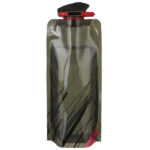 faltbare Trinkflasche »Compact« (600 ml); Set mit 4 Flaschen; BPA-frei; flexibel, rollbar, zusammenklappbar, wiederverwendbar von scarlet sport – Bild 6