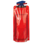 faltbare Trinkflasche »Compact« (600 ml); Set mit 4 Flaschen; BPA-frei; flexibel, rollbar, zusammenklappbar, wiederverwendbar von scarlet sport – Bild 8