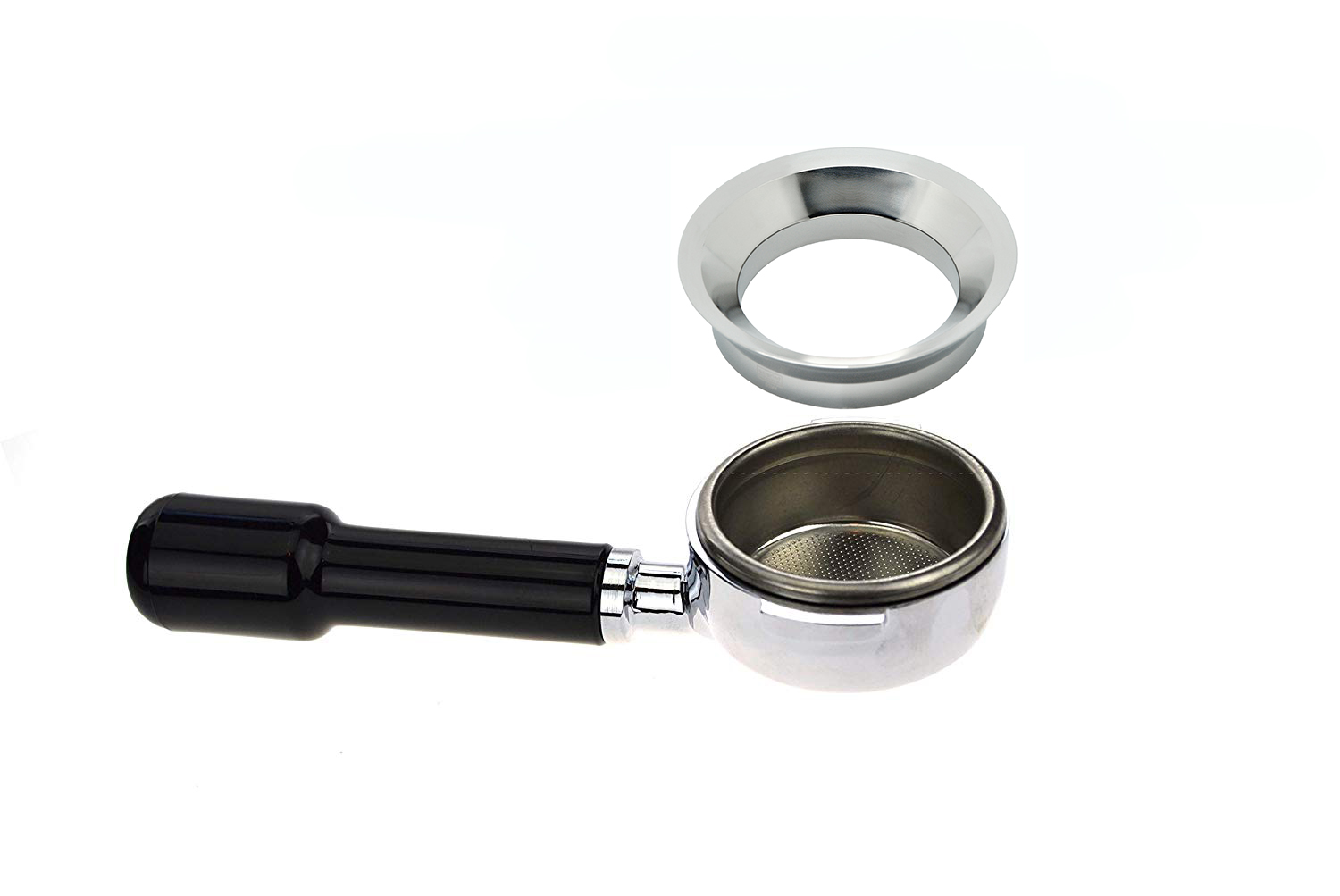 9902359900a.jpg Präzisions-Trichter »Barista Cono Competition XL 58 mm« aus Edelstahl für Siebträger Portafilter Dosing Funnel Fülltrichter von scarlet espresso – Bild 1