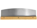 Pizzamesser »Rapido« Pizzacutter, Wiegemesser mit scharfer Klinge aus rostfreiem Edelstahl 32cm mit Holzgriff, schnelles und sauberes Schneiden, XXL, mit Klingenschutz von scarlet kitchen – Bild 3
