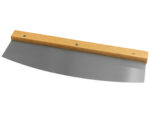 Pizzamesser »Rapido« Pizzacutter, Wiegemesser mit scharfer Klinge aus rostfreiem Edelstahl 32cm mit Holzgriff, schnelles und sauberes Schneiden, XXL, mit Klingenschutz von scarlet kitchen – Bild 4
