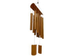Windspiel »Paradise« mit 10 Klangröhren aus Bambus 60 cm Klangspiel Windklangspiel Holz Geschenk Garten Deko Chimes von scarlet play – Bild 2