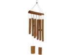 Windspiel »Paradise« mit 10 Klangröhren aus Bambus 60 cm Klangspiel Windklangspiel Holz Geschenk Garten Deko Chimes von scarlet play – Bild 3