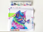 5D DIY Diamant-Malerei "Katze" Painting Groß Kristall Strass Stickerei handgemachtes Klebebild Geschenk von scarlet play – Bild 5