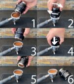Doppel Distributor und Tamper »Doppio« 2 in 1 Levelling Tool Nivellierwerkzeug für Siebträgermaschine Espresso 58 mm 58,5 mm von scarlet espresso – Bild 8