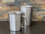 Milchkännchen »Graduata« Messbecher Pitcher Krug Gastro Milchaufschäumer Skala aus Edelstahl mit Griff  für Küche Backen Kaffee von scarlet espresso – Bild 2