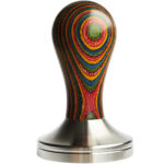 Tamper »classic colorato«, stilvoller Espresso-Stempel mit ergonomischem Griff aus buntem Edelholz, für perfekten Espresso, Barista von scarlet espresso