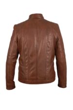 Herren-Lederjacke »Slick Rider« mit Brusttasche; feinstes Leder; klassisch Vintage Retro Motorrad; Farbe: Cognac von GIL – Bild 6